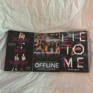 3 “point” books      never used